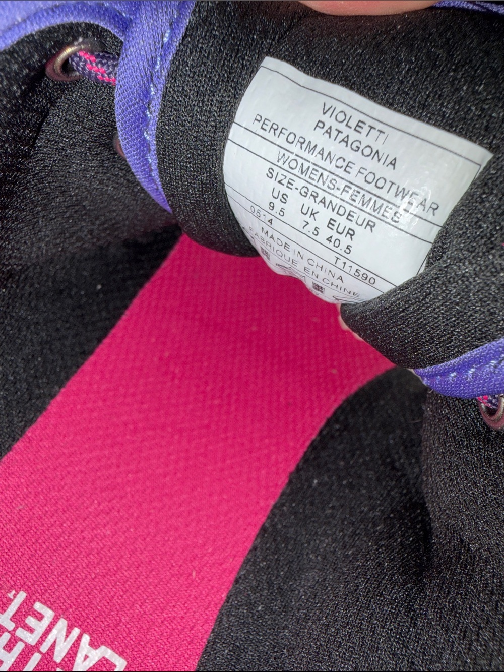 Patagonia Activist Women’s Violetti Waterproof Sneakers - Picture 5 of 6